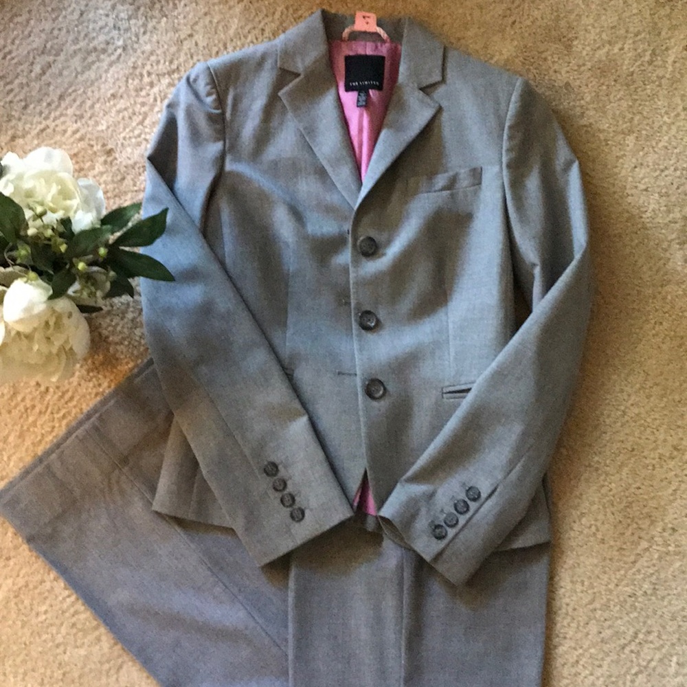 The Limited • Gray Pant Suit, 2